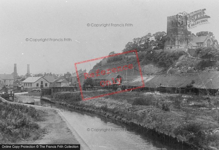 Photo of Droitwich Spa, Dodderhill Church And Salt Works 1904