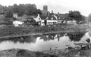Dodderhill Church And Vines 1931, Droitwich Spa
