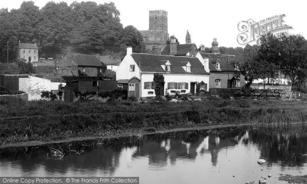 Photo of Droitwich Spa, Dodderhill Church And Vines 1931