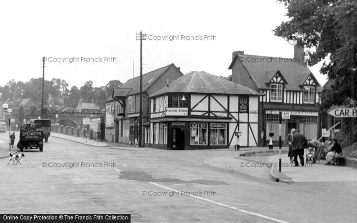 Photo of Droitwich Spa, Everton's Stores Ltd, Birmingham Road c.1955