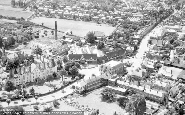 Photo of Droitwich Spa, From The Air c.1950
