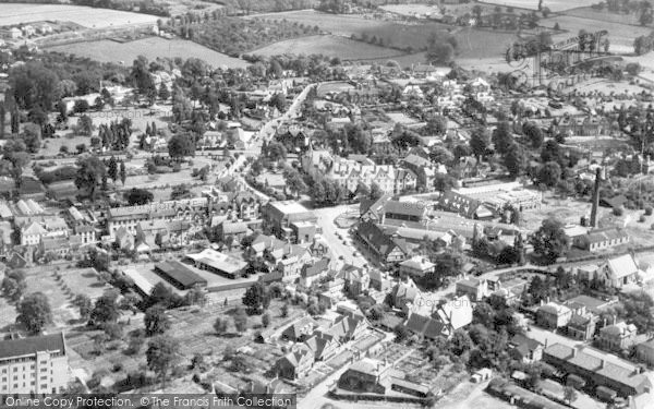 Photo of Droitwich Spa, From The Air c.1950