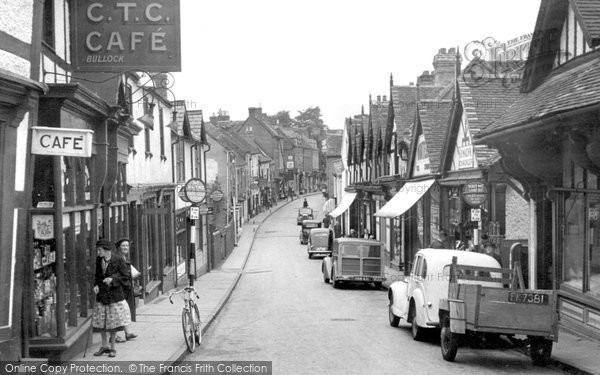 Photo of Droitwich Spa, High Street 1949