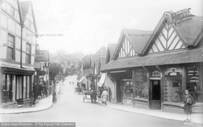 Photo of Droitwich Spa, High Street c.1920