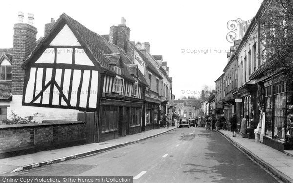 Photo of Droitwich Spa, High Street c.1950