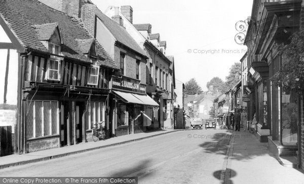Photo of Droitwich Spa, High Street c.1966