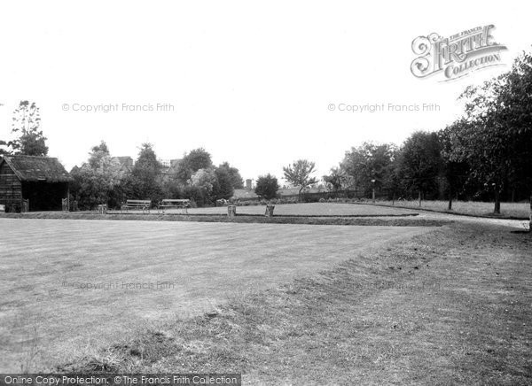 Photo of Droitwich Spa, Highfield Hospital, Bowling Green c.1950