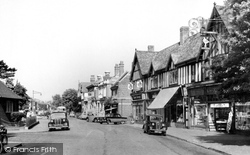 Ombersley Street c.1960, Droitwich Spa