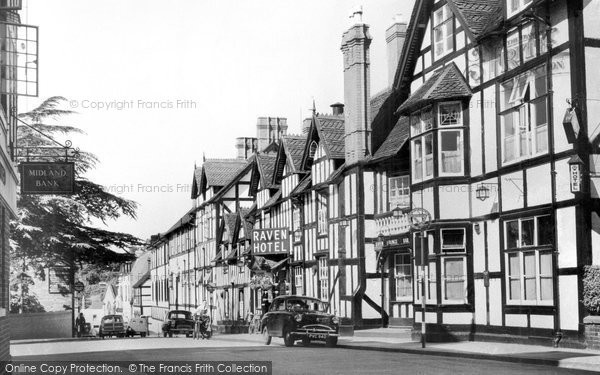 Photo of Droitwich Spa, Raven Hotel c1960