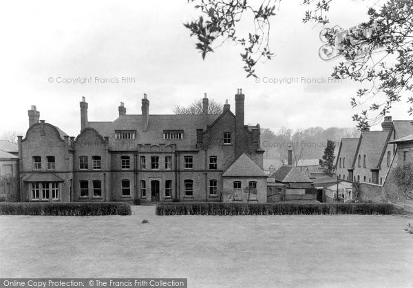 Photo of Droitwich Spa, Royal Brine Baths Clinic, Rear View c.1955