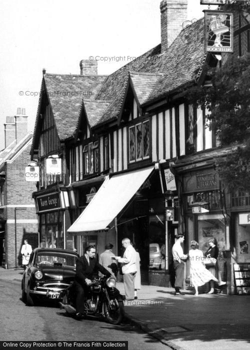Photo of Droitwich Spa, Shops On Ombersley Street c.1960