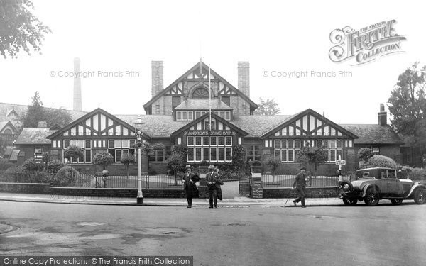 Photo of Droitwich Spa, St Andrew's Brine Baths 1931