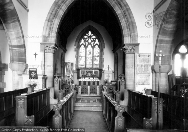 Photo of Droitwich Spa, St Nicholas' Church Interior c.1960