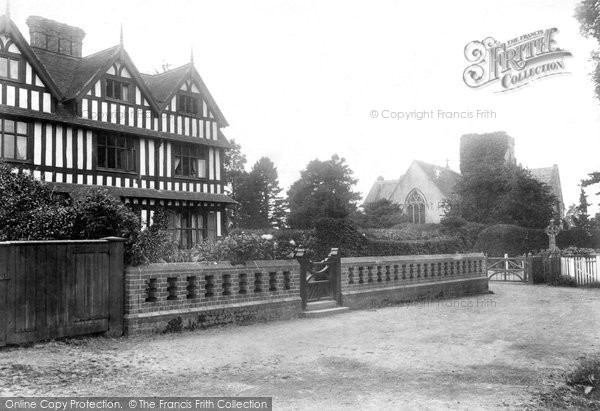Photo of Droitwich Spa, St Peter's Church And Manor 1904