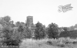 St Peter's Church c.1955, Droitwich Spa