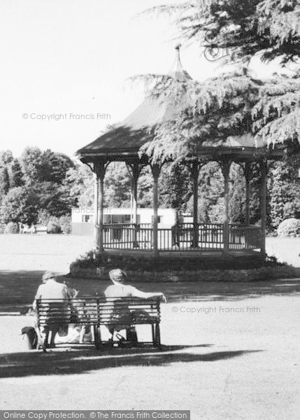 Photo of Droitwich Spa, The Park Bandstand c.1960