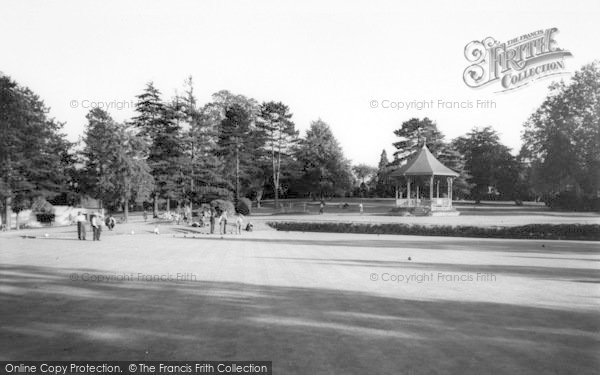 Photo of Droitwich Spa, The Park, Bowling Green c.1960