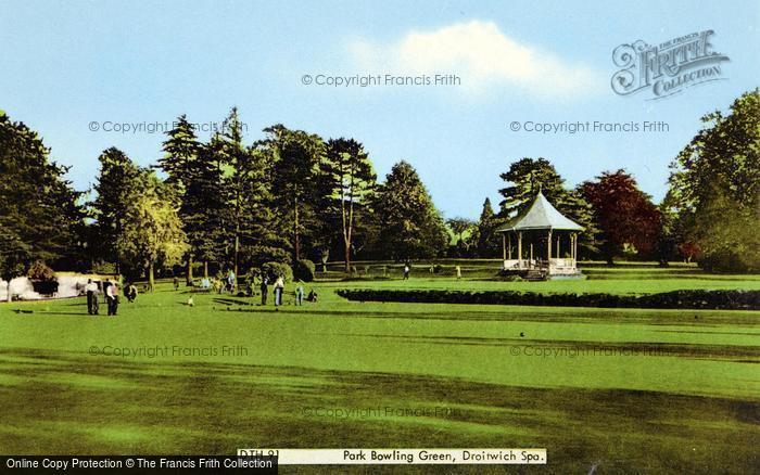 Photo of Droitwich Spa, The Park, Bowling Green c.1960