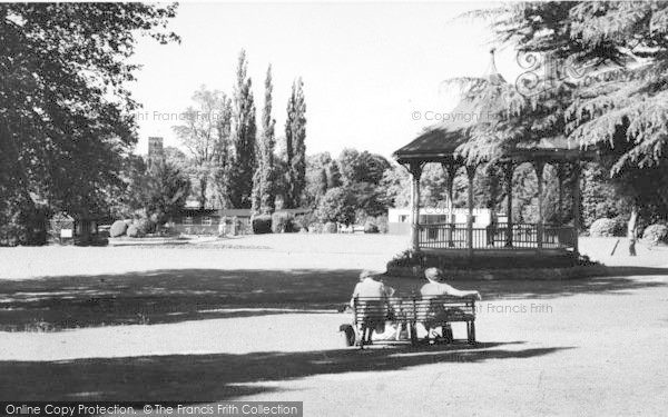 Photo of Droitwich Spa, The Park c.1960