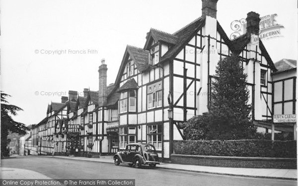 Photo of Droitwich Spa, The Raven Hotel c.1955