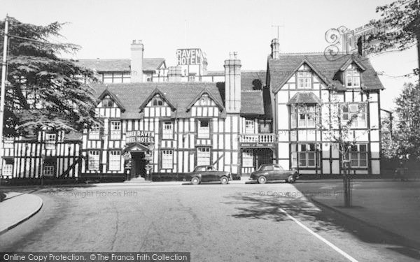 Photo of Droitwich Spa, The Raven Hotel c.1960
