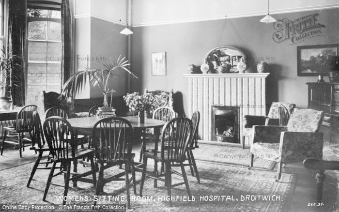 Photo of Droitwich Spa, Women's Sitting Room, Highfield Hospital c.1935