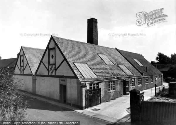 Photo of Droitwich Spa, Yorke Jones Ice Cream Factory c.1955