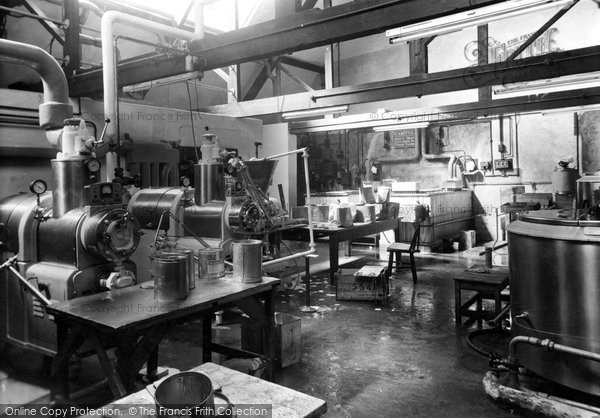 Droitwich Spa, Yorke Jones Ice Cream Factory c.1955