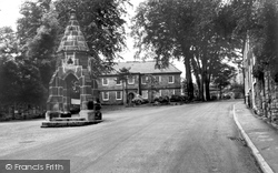 Corn Law Monument And Council Offices c.1955, Dronfield