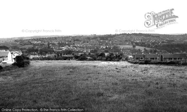 Photo of Dronfield, From The Hilltop c.1965