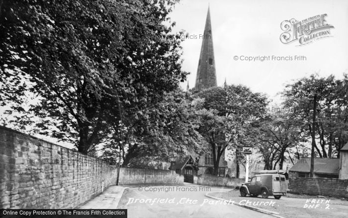 Photo of Dronfield, St John's Church c.1965