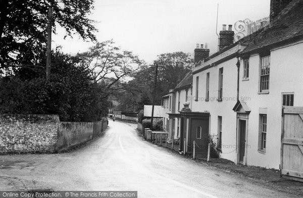 Photo of Droxford, Main Road c.1955