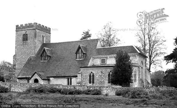 Photo of Droxford, St Mary And All Saints Church c.1955