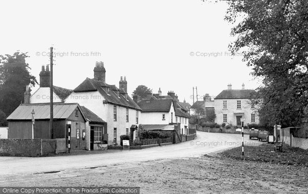 Photo of Droxford, The Village c.1955
