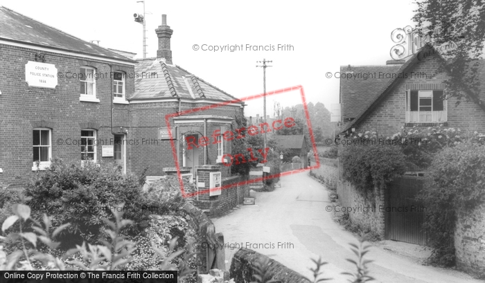 Photo of Droxford, The Village c.1960