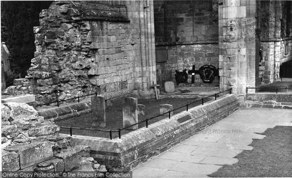 Photo of Dryburgh, The Abbey, Earl Haig's Tomb c.1955