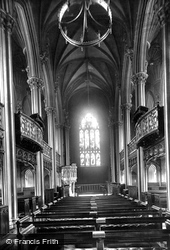Castle, Chapel Royal, Interior 1897, Dublin