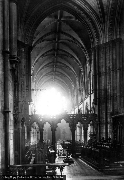 Photo of Dublin, Christchurch Cathedral, Nave 1897