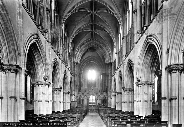 Photo of Dublin, Christchurch Cathedral, Nave East 1897