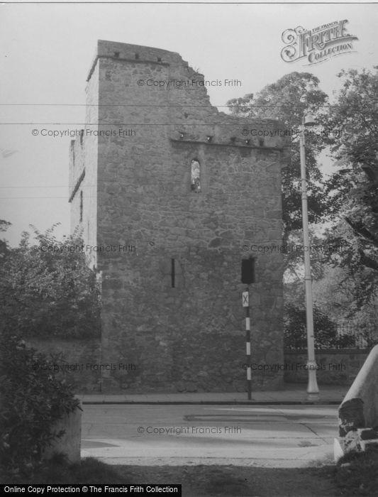 Photo of Dublin, Dalkey Castle 1957