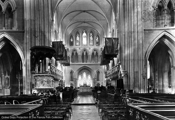 Photo of Dublin, St Patrick's Cathedral, Choir East 1897