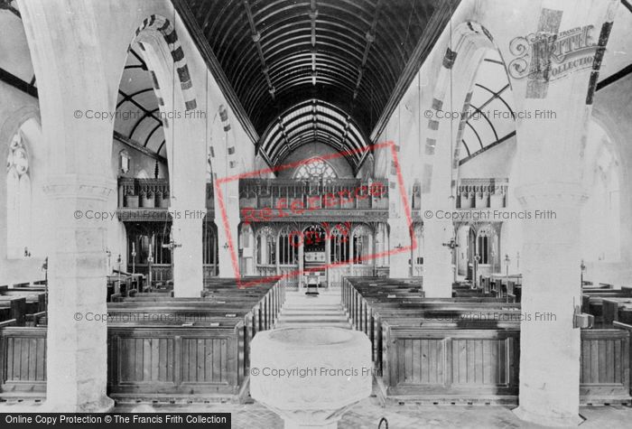 Photo of Dublin, St Patrick's Cathedral, Interior 1897