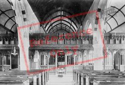 St Patrick's Cathedral, Interior 1897, Dublin