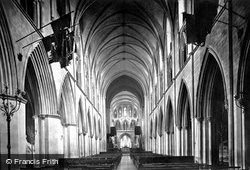St Patrick's Cathedral, Nave East 1897, Dublin