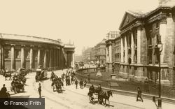 Dublin, Trinity College and the Bank of Ireland 1897