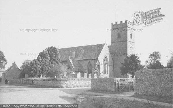Photo of Ducklington, The Church c.1950