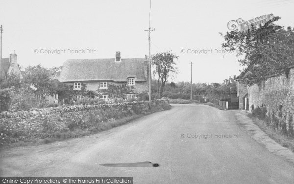 Photo of Ducklington, The Village c.1950