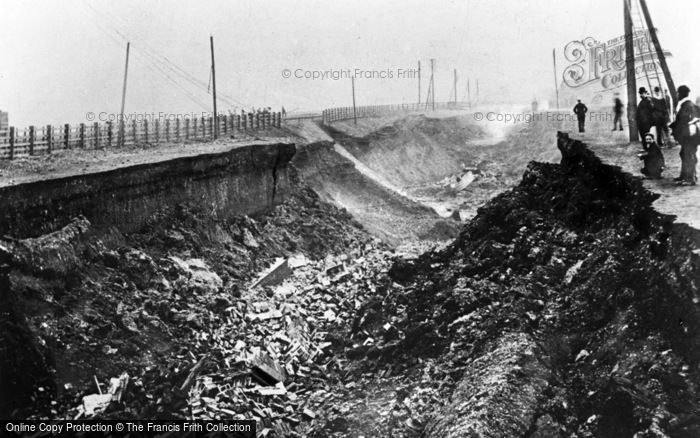 Photo of Dudley, Burst Canal, Dudley Port 1899