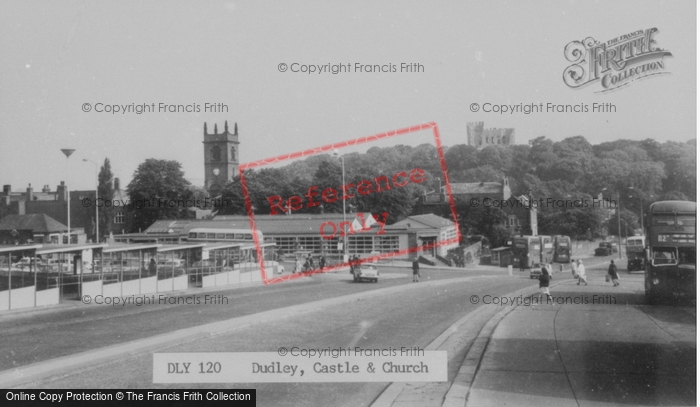 Photo of Dudley, Castle And Church c.1965
