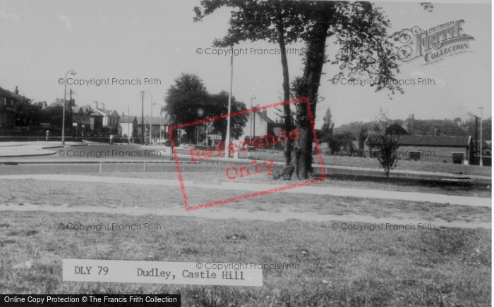 Photo of Dudley, Castle Hill c.1960